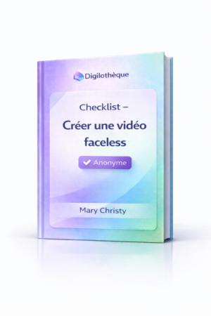 Checklist – Créer une vidéo faceless