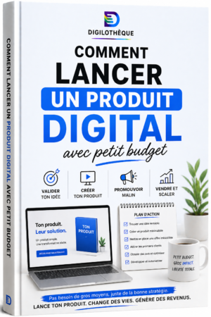 Comment lancer un produit digital avec petit budget