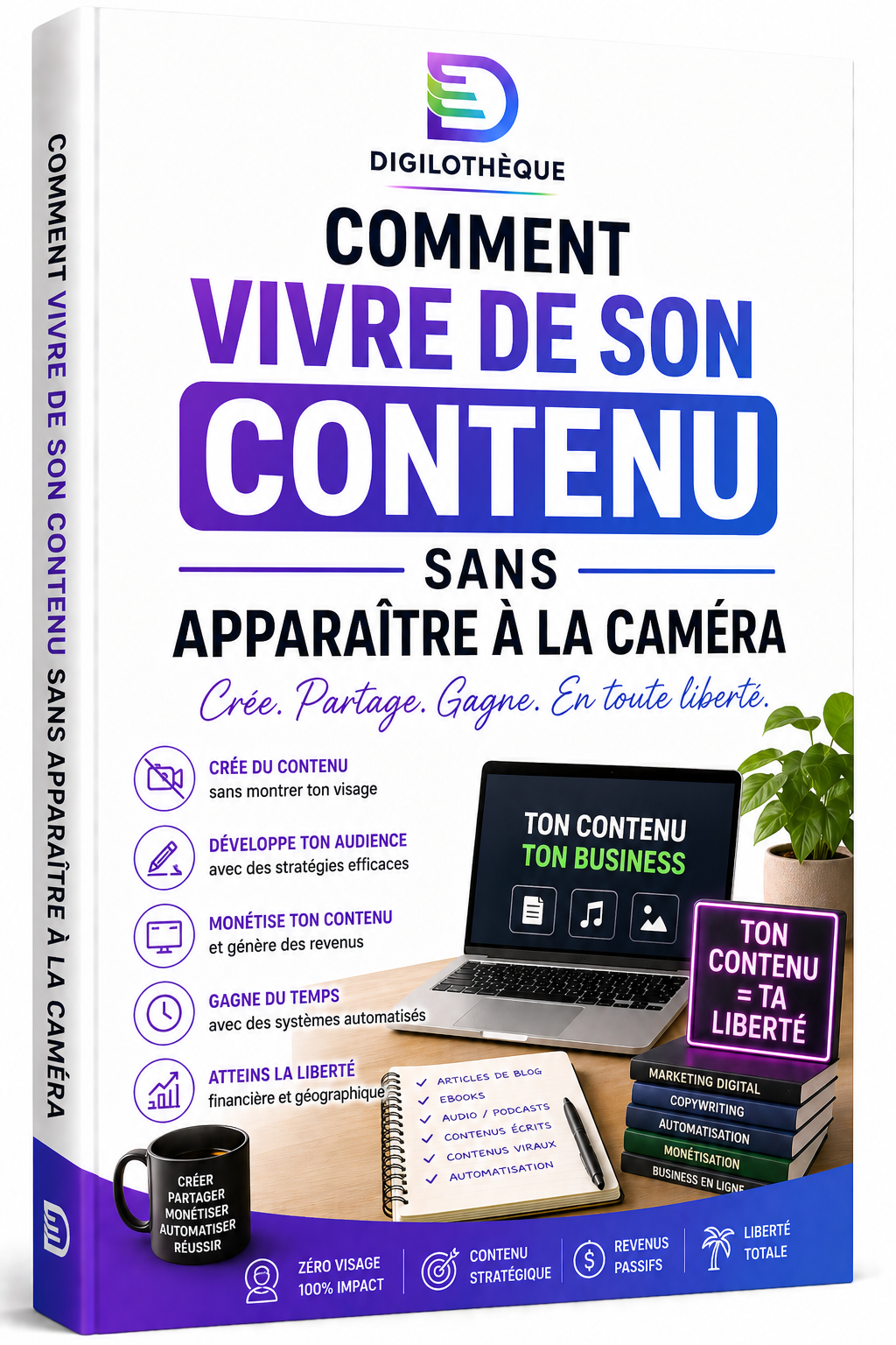 Comment vivre de son contenu sans apparaître à la caméra