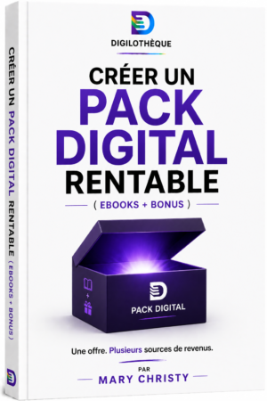 Créer un pack digital rentable