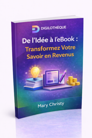 De l’idée à l’ebook: Transformez votre savoir en revenu