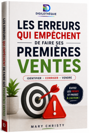 Les erreurs qui empêchent de faire ses premières ventes