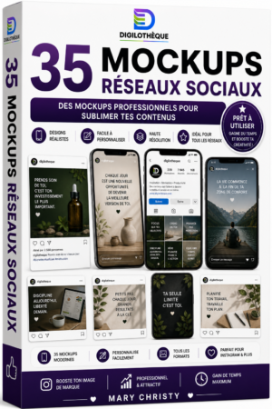 35 MOCKUP RESEAUX SOCIAUX ET DIVERS