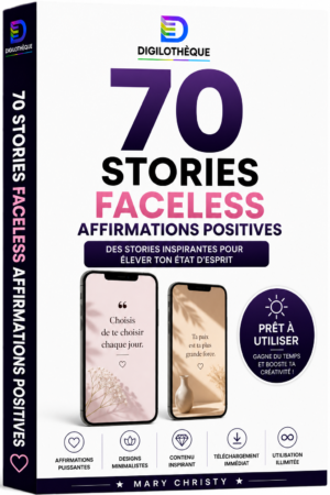 70 STORIES FACELESS AFFIRMATIONS POSITIVES