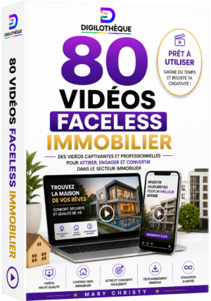 80 VIDEOS FACELESS IMMOBILIER