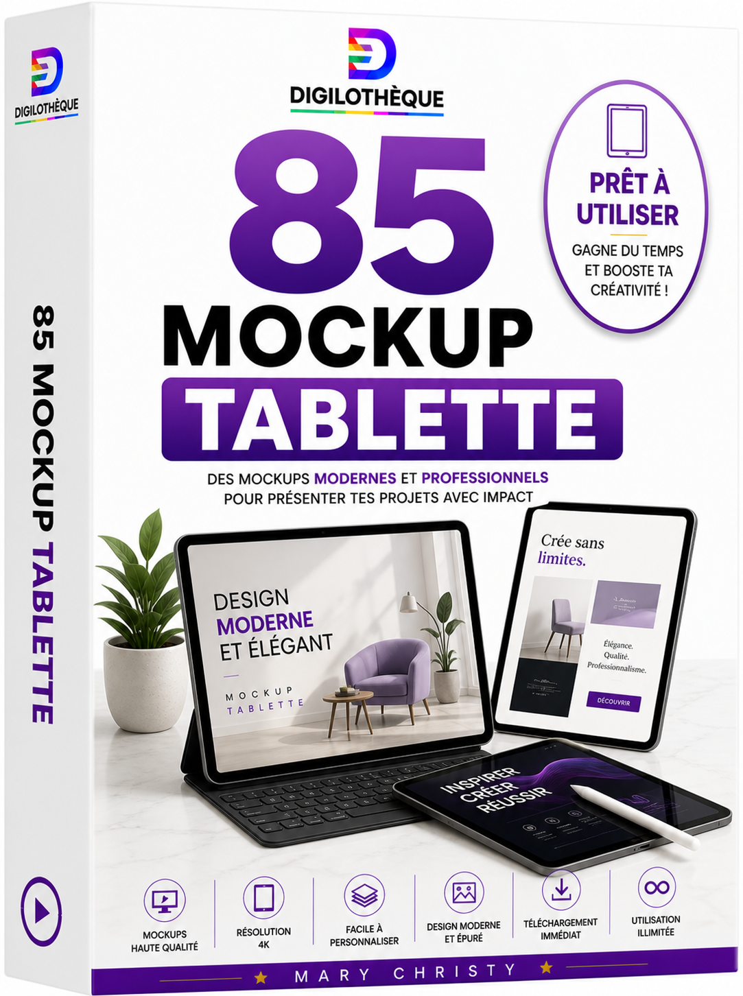 85 MOCKUP TABLETTE