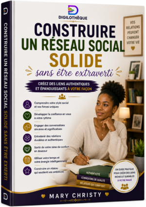 Construire un réseau social solide sans être extravertie