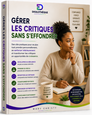 Gérer les critiques sans s'effondrer
