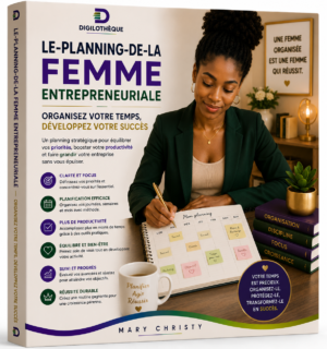 Le planning de la femme entrepreneuriale