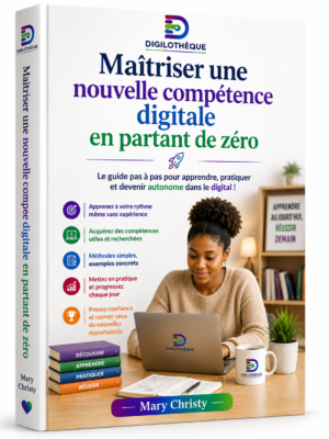 Maîtriser une nouvelle compétence digitale en partant de zéro