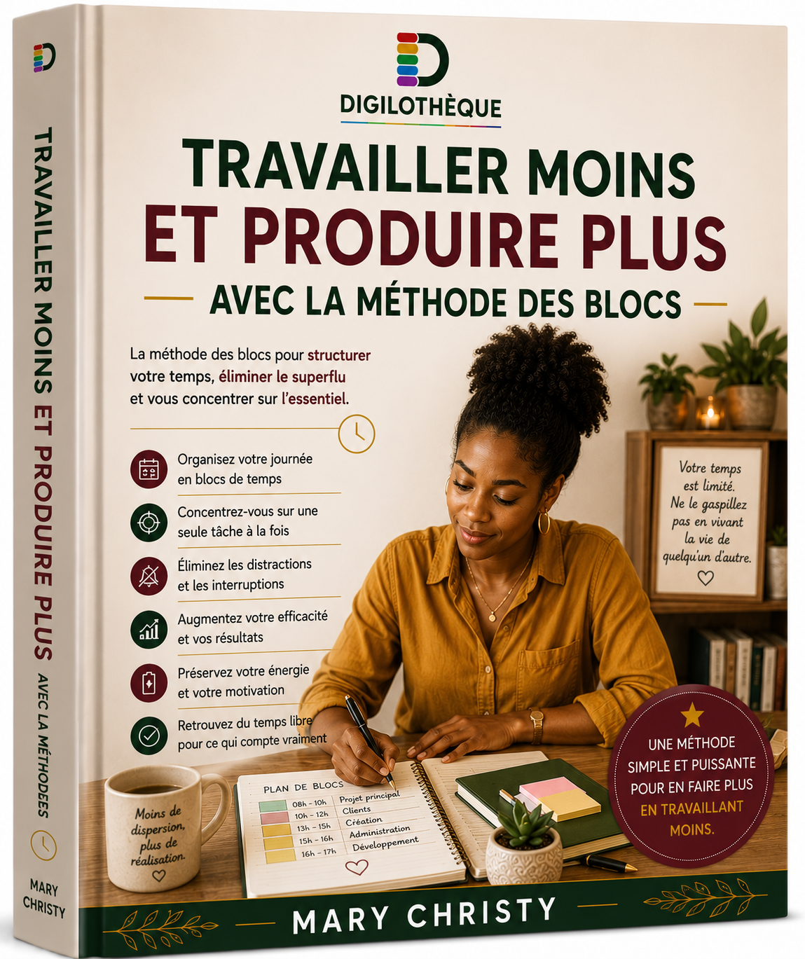Travailler moins et produire plus avec la méthode des blocs