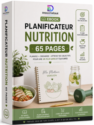 PLANIFICATEUR NUTRITION DE 65 PAGES