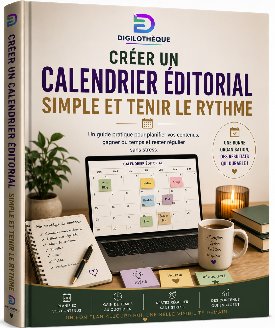 Créer un calendrier éditorial simple et tenir le rythme