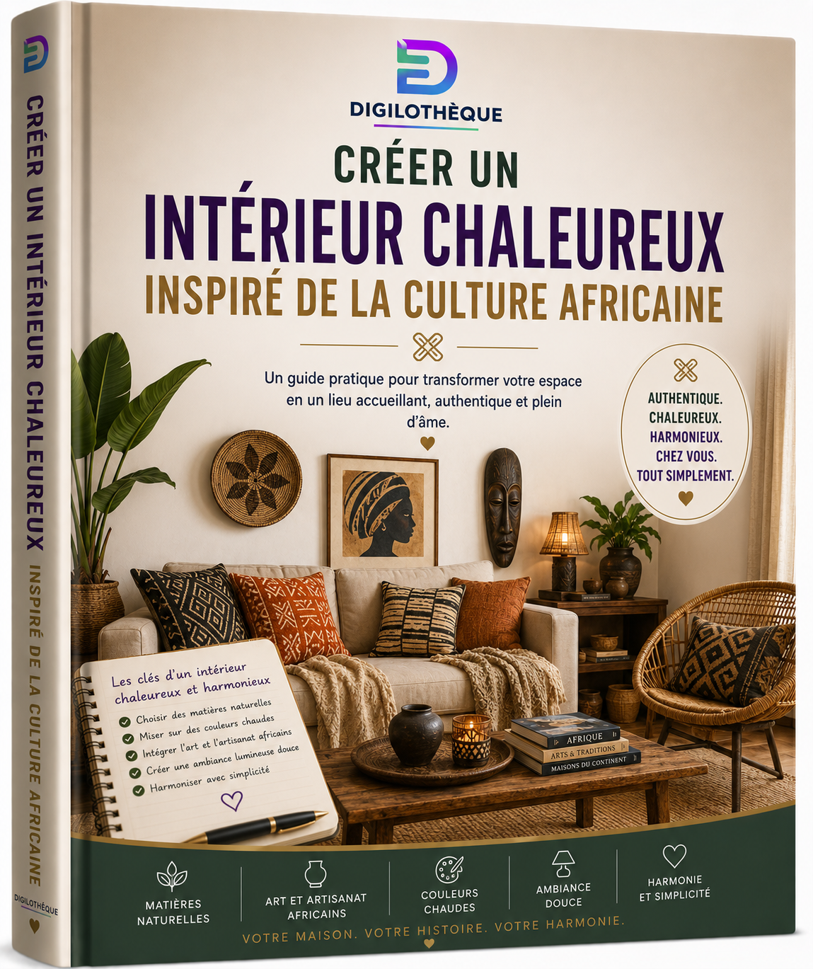Créer un intérieur chaleureux inspiré de la culture africaine