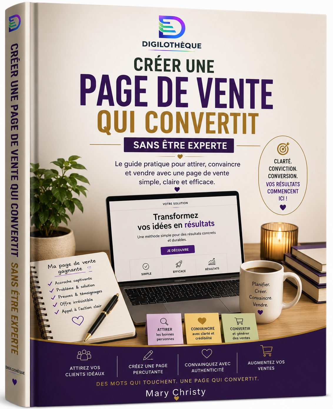 Créer une page de vente qui convertit sans être experte