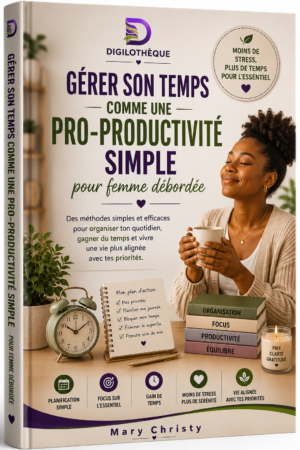 Gérer son temps comme une pro : productivité simple pour femme débordée