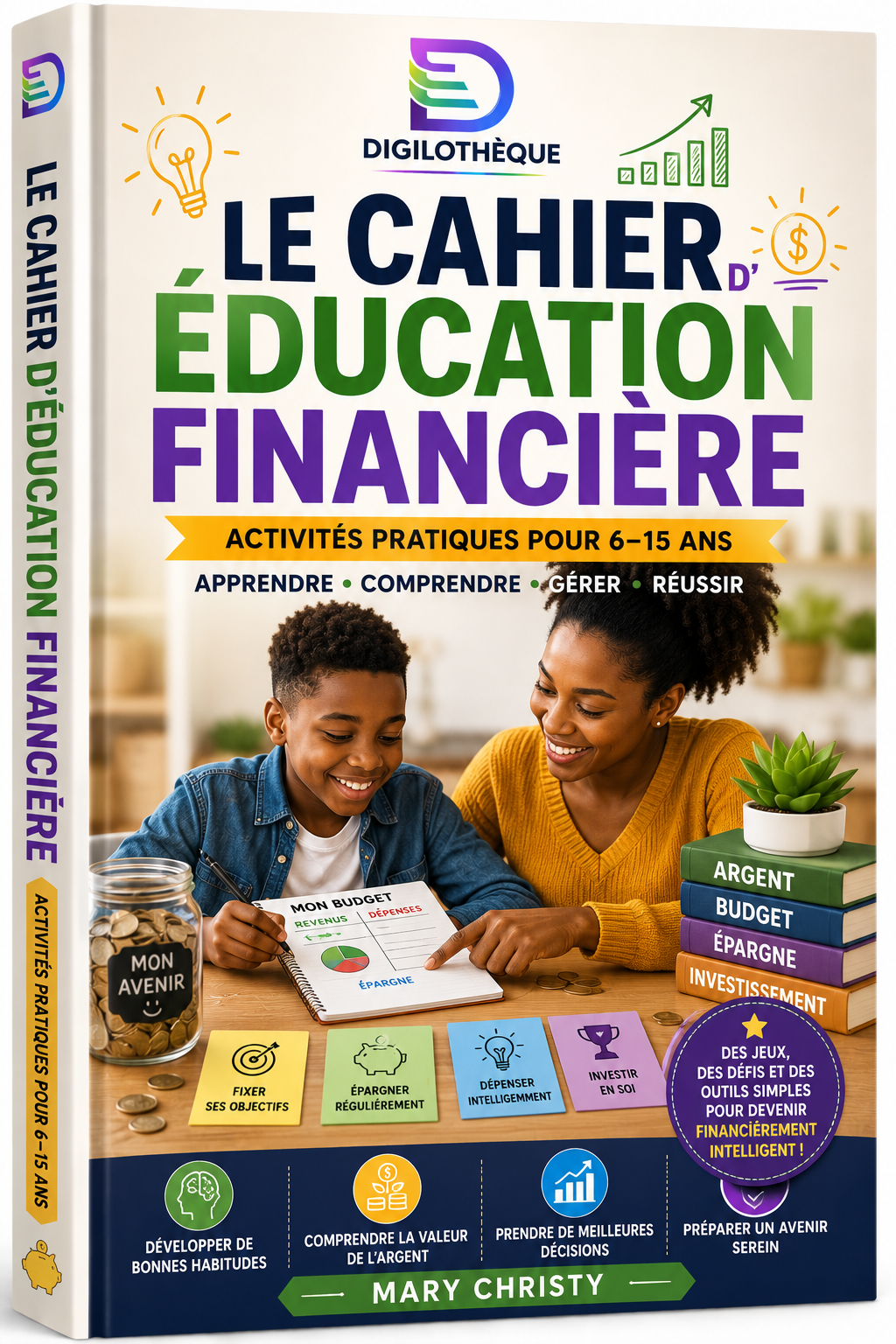 Le cahier d'éducation financière : activités pratiques pour 6–15 ans