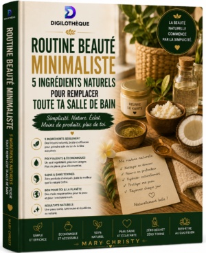 Routine beauté minimaliste : 5 ingrédients naturels pour remplacer toute ta salle de bain