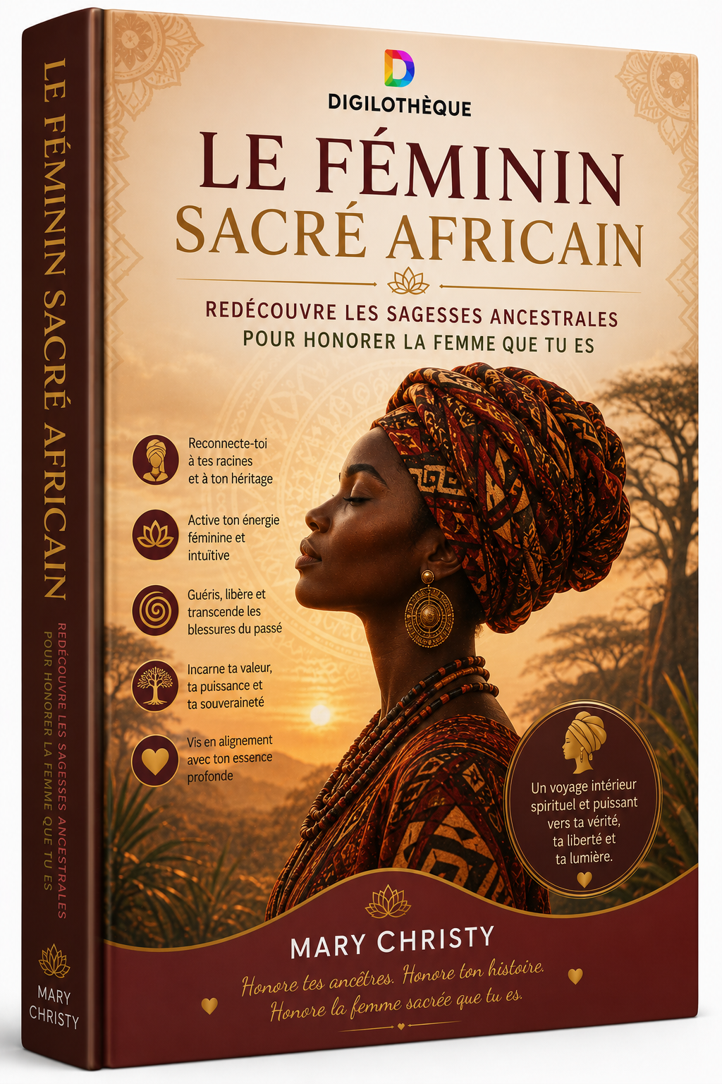 Le féminin sacré africain : redécouvre les sagesses ancestrales pour honorer la femme que tu es